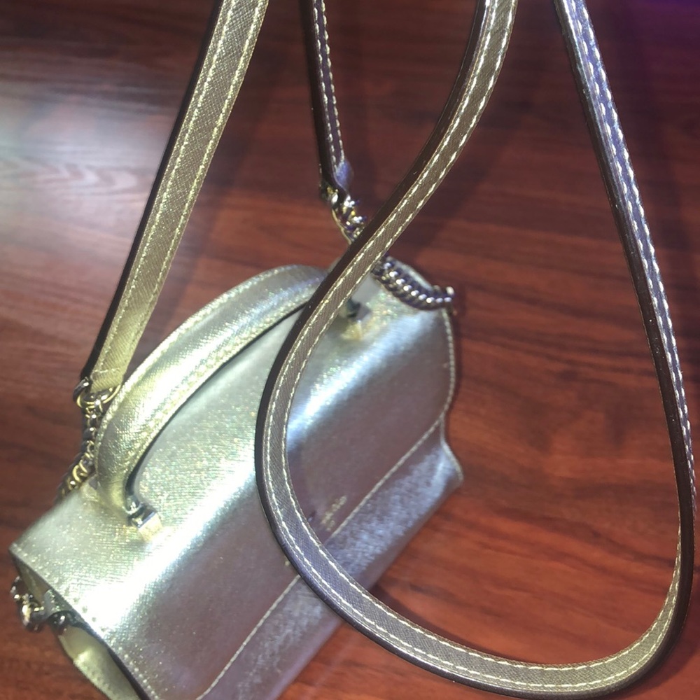 Light Gold Kate Spade ♠️ Bag - Picture 6 of 6